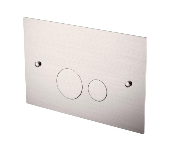 Кнопка для инсталляции Boheme латунь NICKEL BRUSH ультраплоская