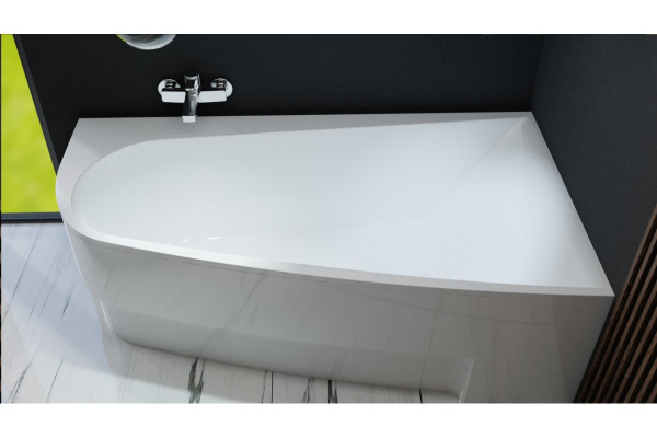 Ванна акриловая Vayer Boomerang (EH) 180x100 R (асимметрич.)