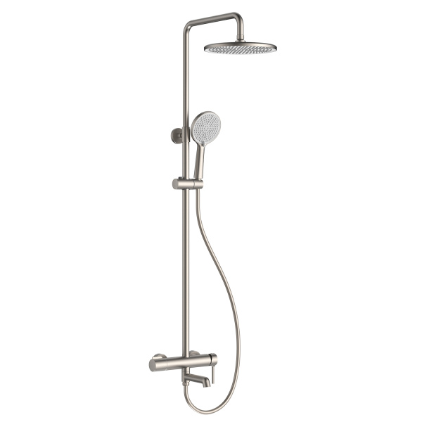 Душевая система Raglo для ванны и душа излив поворотный 15 см, сатин R20.24.05