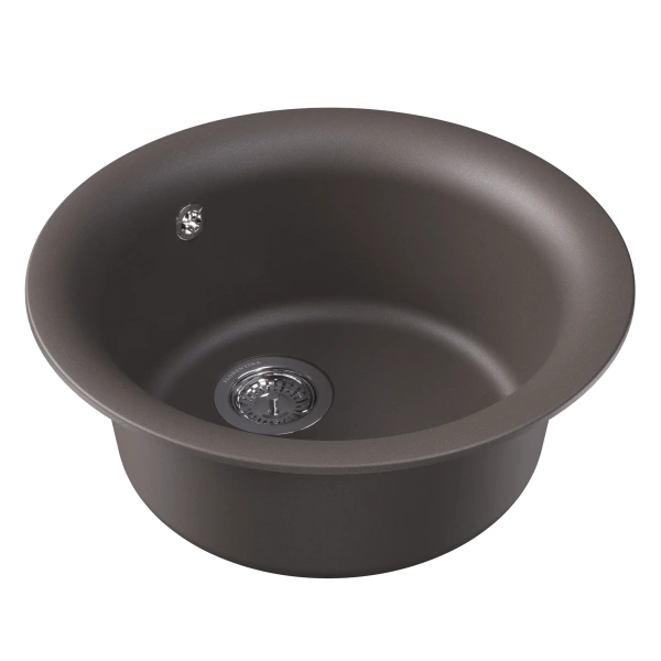 Мойка "Антик", серый шелк