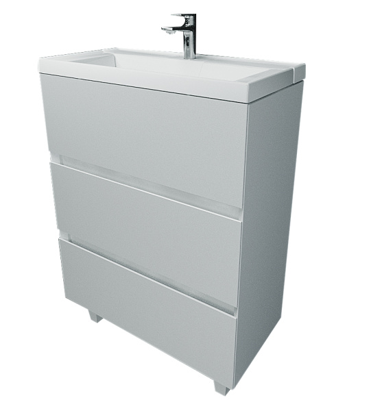 Тумба с раковиной Bumble 60Н 2я