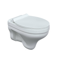 Унитаз BERGES подвесной  ALBIT S Rimless 52 см, сиденье Top Slim SO, микролифт, быстросъем