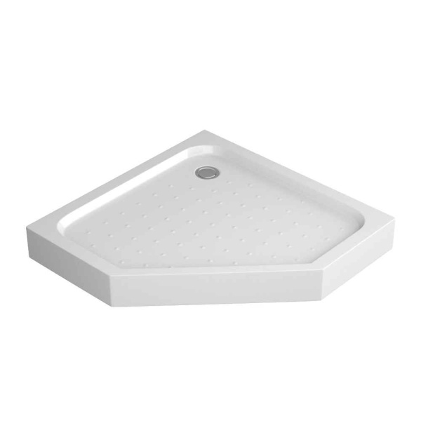 Душевой поддон (90х90х13) трапеция,1 место NG-P9090-14D