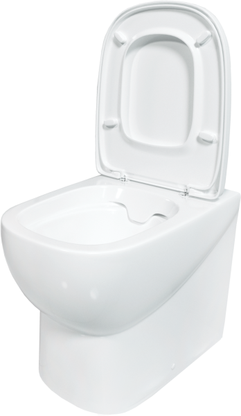 Унитаз приставной "Infinity Rimless" УП