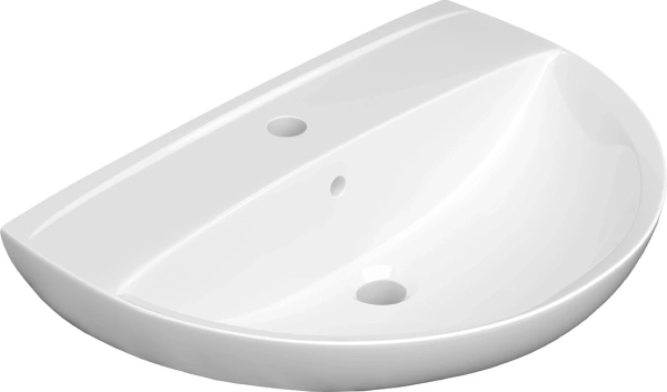 Раковина КЕРАМИН Симпл 55 белый () 4810531137634 в магазинах СантехГид