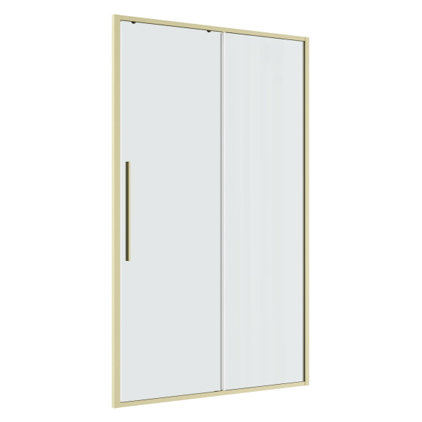 Дверь в нишу Niagara Nova (110х195) раздвижная,золото сатин,стекло прозрачное,1 место NG-44-11ASG 