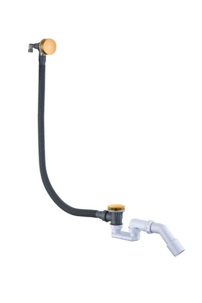 Слив-перелив для ванны, функция наполнения Bronze