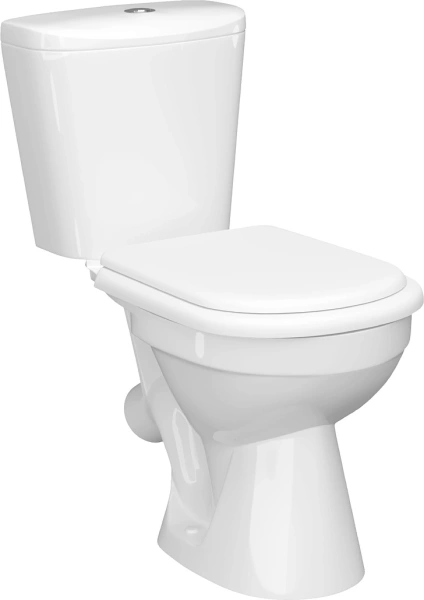 Унитаз-компакт КЕРАМИН Лаго однорежимный, сиденье полипропилен (4810531150350)