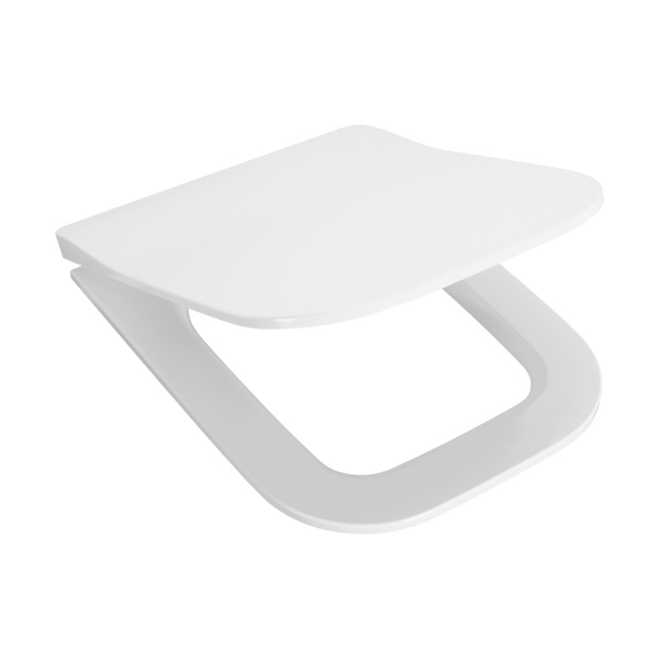 Сиденье Santek Лайн дюропласт, тонкое, микролифт, для подвесной чаши, 1WH501575