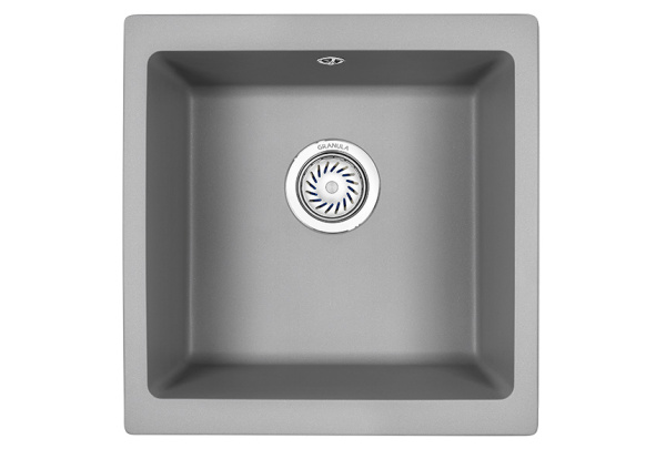Кухонная мойка GRANULA () 4451, АЛЮМИНИУМ