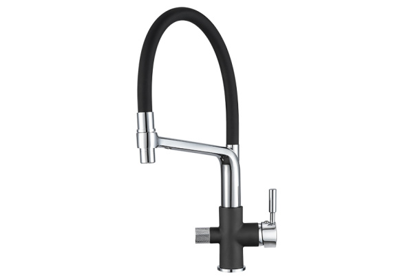 Смеситель для кухни однорыч., с подкл. для питьевой воды, GRANULA 0075, ТУРМАЛИН