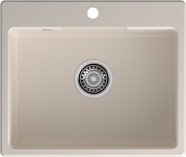 GRANFEST Мойка URBAN 658  1-чаша 580*490мм белый арт.GF-UR-