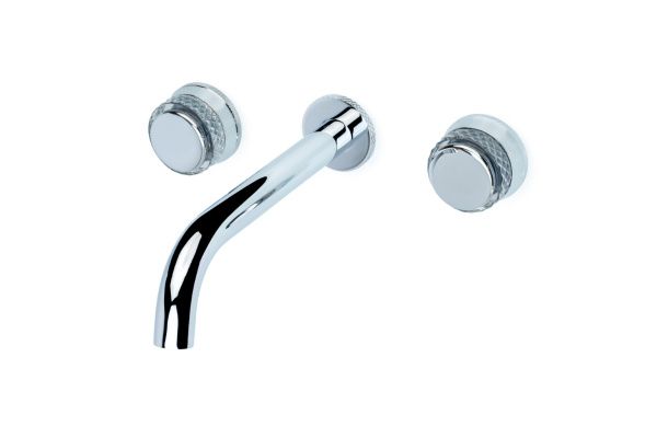 Смеситель из стены AURA на 3 отв. CHROME