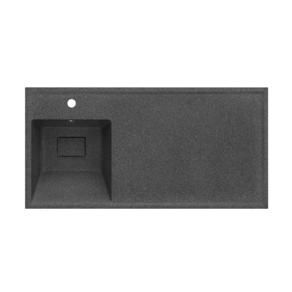 Раковина AQUATON Лайн 1000 левая, графит 1A72853KLF21L в магазинах СантехГид