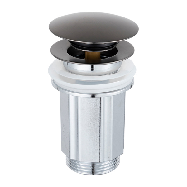 Донный клапан автомат оружейная сталь FRAP F67-9 в магазинах СантехГид