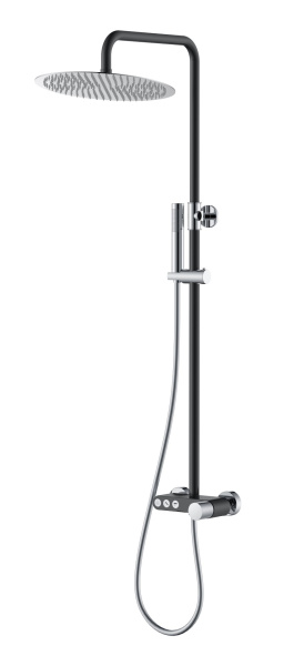 Стойка для душа STICK BLACK TOUCH CHROME