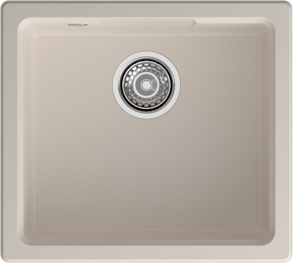 GRANFEST Мойка URBAN 4550  1-чаша 500 х 450 мм белый арт.GF-UR-