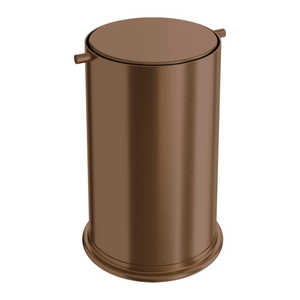 Ведро для мусора с вращающейся крышкой Brushed Bronze
