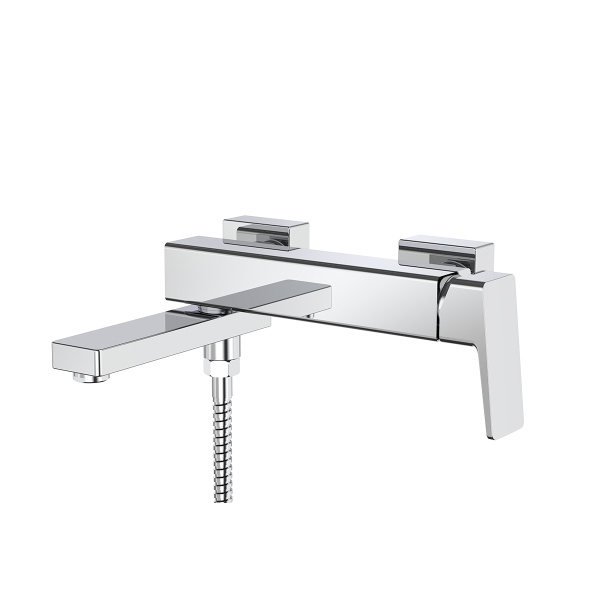 Смеситель Raglo для ванны и душа настенный излив поворотный 15 см, хром R30.30