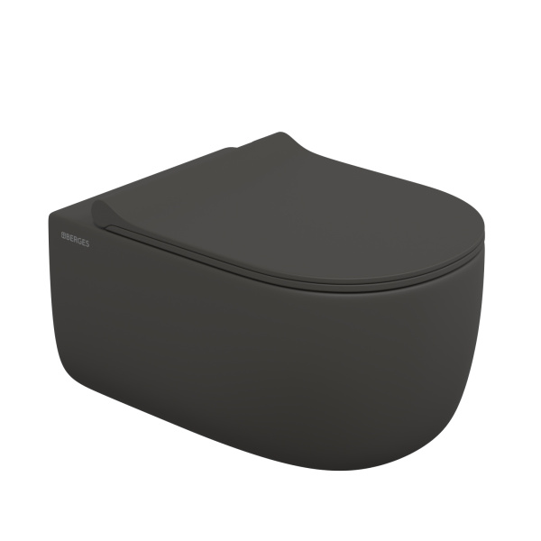 EGO XL, матовый антрацит, микролифт, быстросъёмное