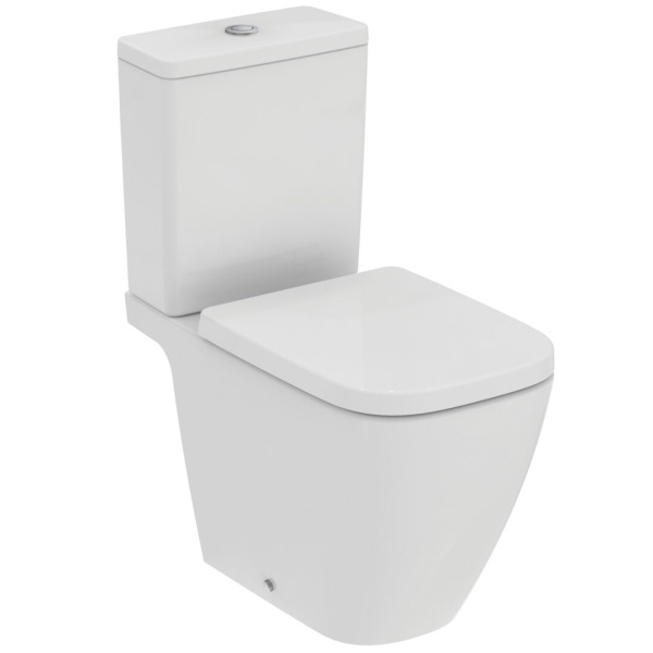 Унитаз IDEAL STANDARD I.LIFE B безободковый, с сидением микролифт, белый () T537101