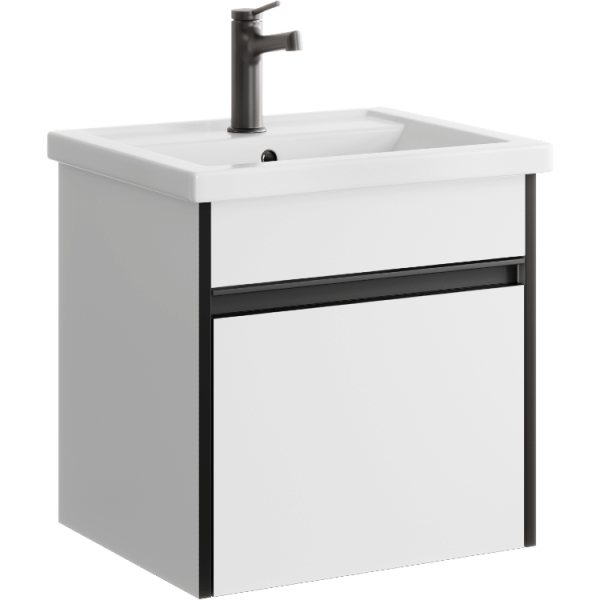 "Urban" тумба под умывальник, цвет белый, , ТМ «AQWELLA» URB0105W