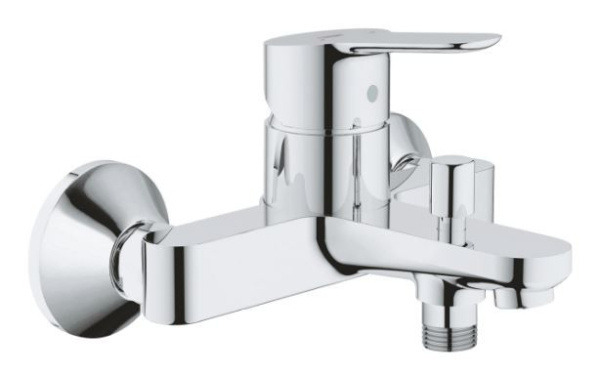 Смеситель для ванны BauEdge, хром 23334000