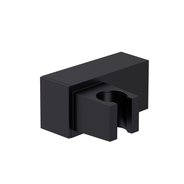 Держатель для душевой лейки Raglo настенный пластик, черный R470.40.06