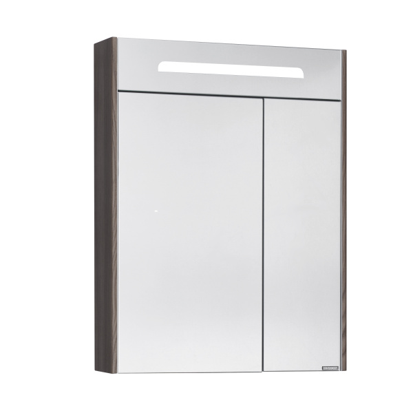 Зеркало-шкаф AQUATON СИЛЬВА 60 с подсветкой, Дуб Макиато () 1A216202SIW50