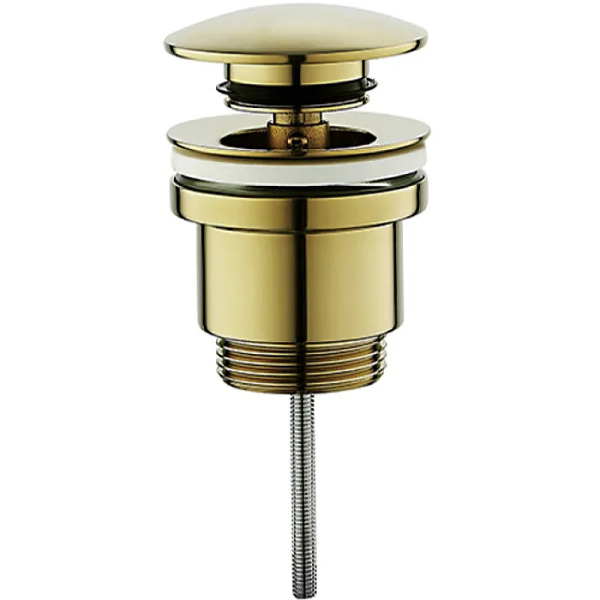 Донный клапан автомат.золотой FRAP F62-3 в магазинах СантехГид