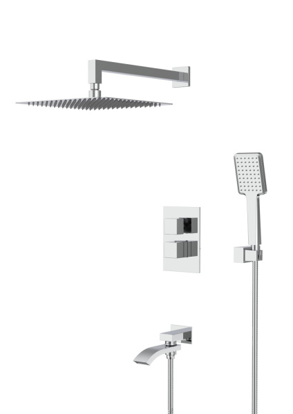 Встраиваемая душевая система с термостатом GAPPO G7107-40