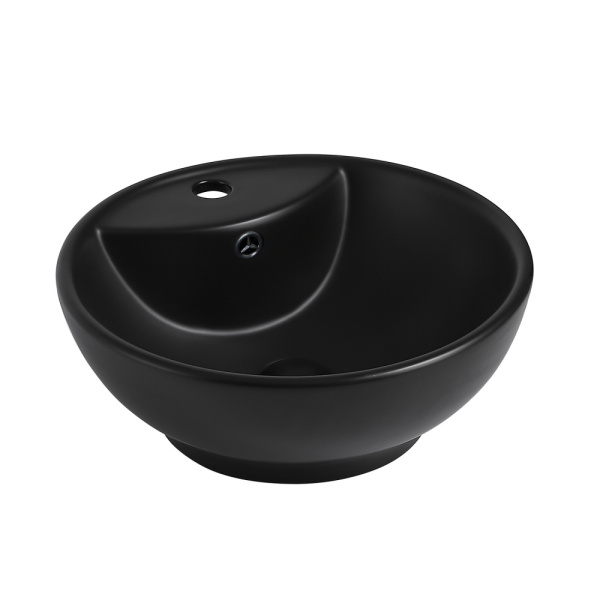 Раковина накладная ABBER Bequem AC2101MB черная матовая в магазинах СантехГид