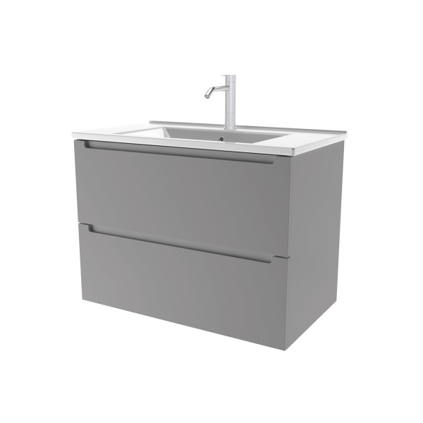 Тумба под раковину/столешницу Дион 100 Платиновый