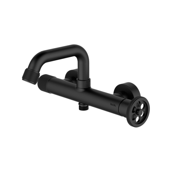 Смеситель для ванны, черный, Grange, IDDIS, GRABLR2i02WA