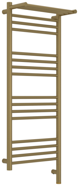 Электрический полотенцесушитель "БОГЕМА 3.1" 1П 1000х400 МЭМ правый (Золотой шёлк)