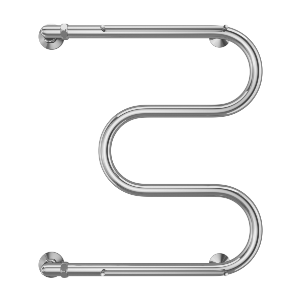 Полотенцесушитель М-образный с полкой (1") 500х600