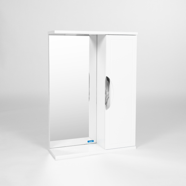 Зеркало со шкафом VIANT ЛИМА 50 подвесное белый () VLIM50-ZSH