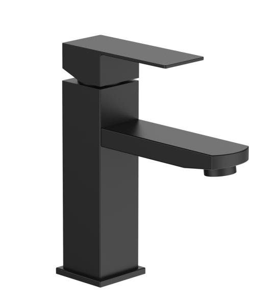 Смеситель для раковины чёрный FRAP F10802-6