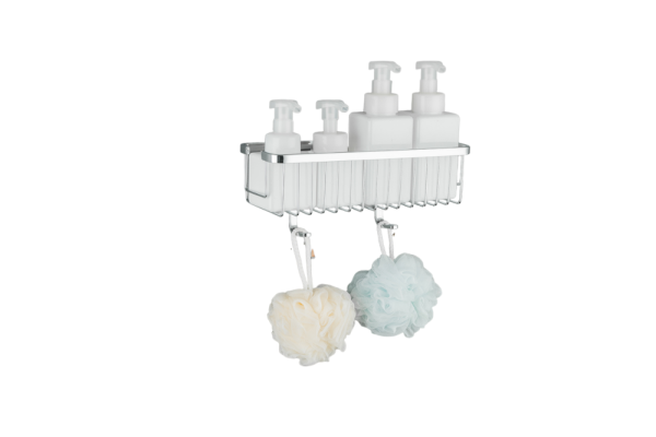 Полка c ключками нержавейка хром FRAP F353