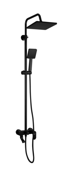 Душевая система чёрная FRUD R24001-6