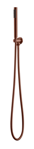 Лейка ручная UNO+штуцер+шланг BRUSHED BRONZE 