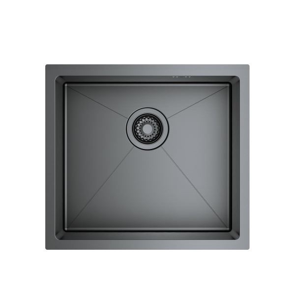 Кухонная мойка Raglo из нержавеющей стали в базу от 60см, графит R703.5044.09