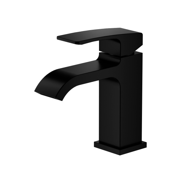 Смеситель Raglo для раковины монолитный, черный R02.10.06