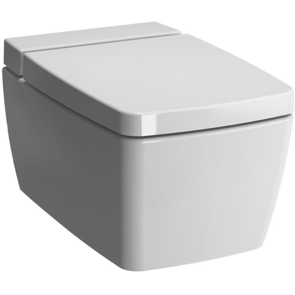 Metropole Rim-Ex Подвесной безободковый унитаз с функциями VitrAflush и VitrAfresh без сиденья 7672B003-1686