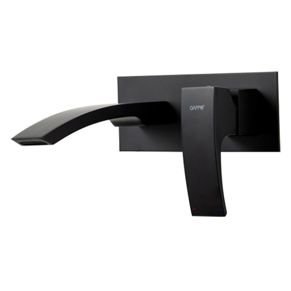 Смеситель высокий для раковины оружейная сталь GAPPO G1007-26