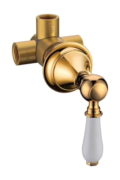 Дайвертер встраиваемый, латунь Imperiale 