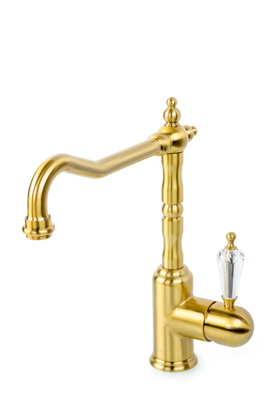 Смеситель для кухни MEDICI Ripresa с кристаллом SW