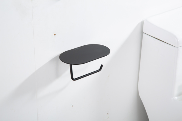 Бумагодержатель черный GAPPO G30703-6