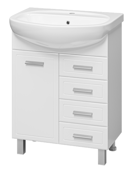 Тумба Стелла -65 с 4-мя ящ.