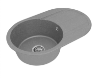 Кухонная мойка AQUATON Амира, серая () 1A712932AI230